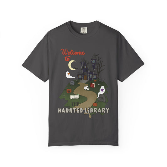 The Haunted Library T-shirt