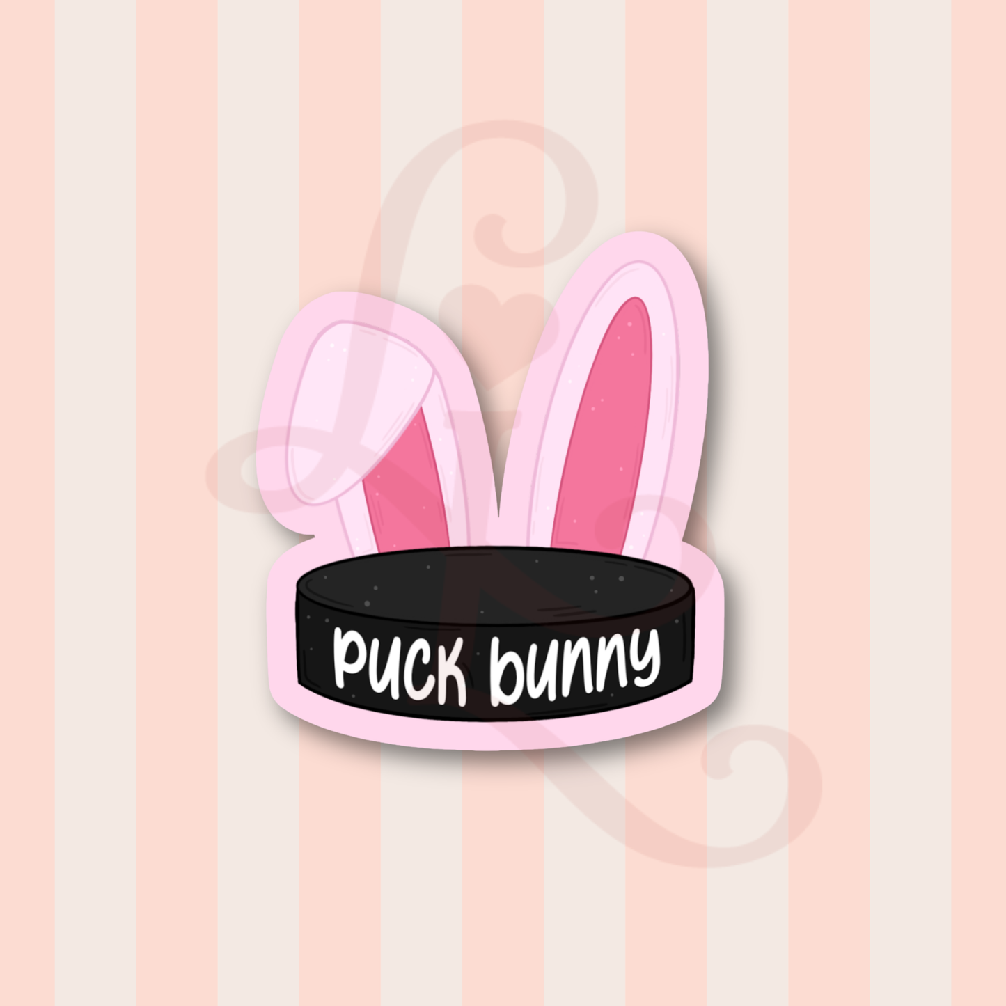 puck bunny sticker