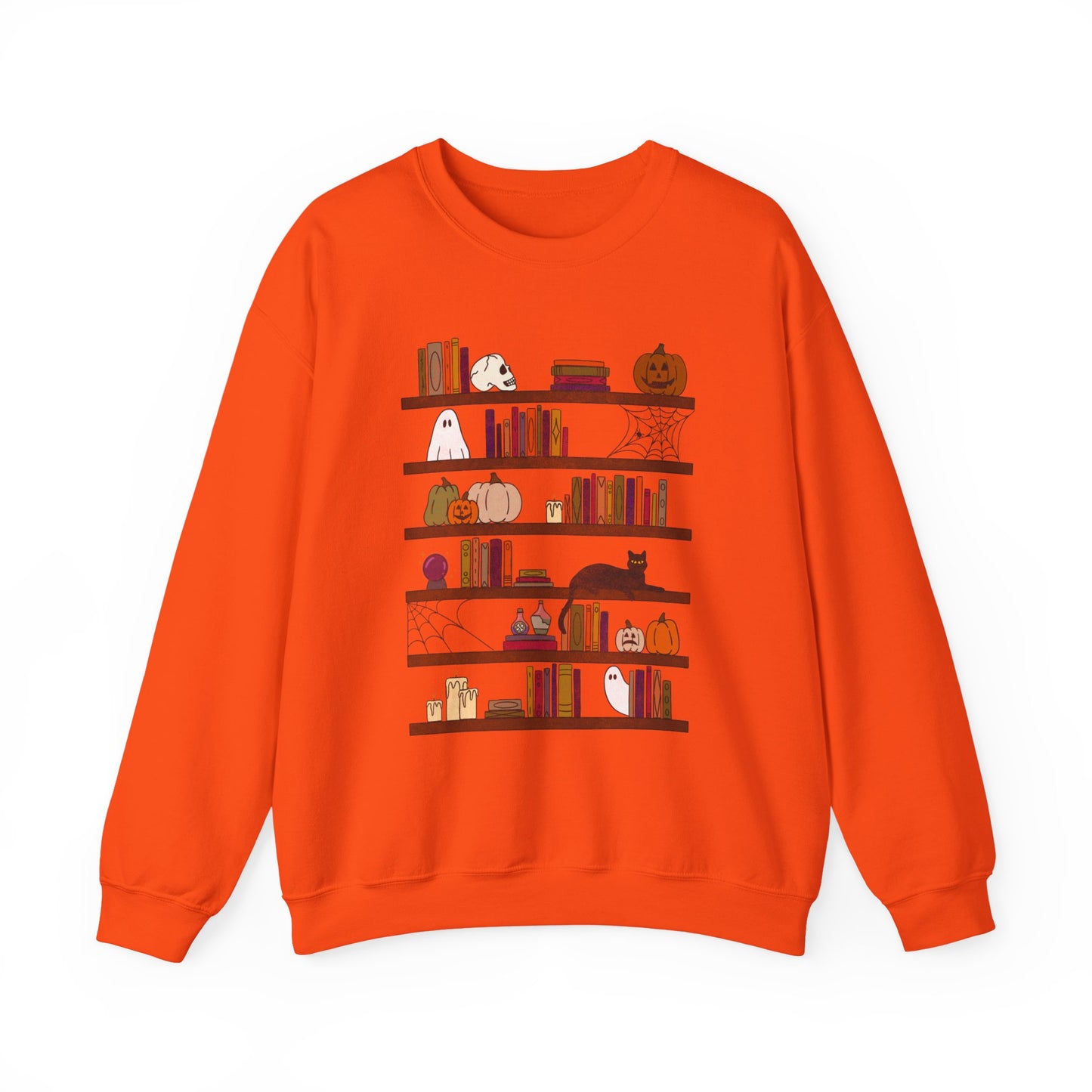Haunted Bookshelf Crewneck Sweatshirt