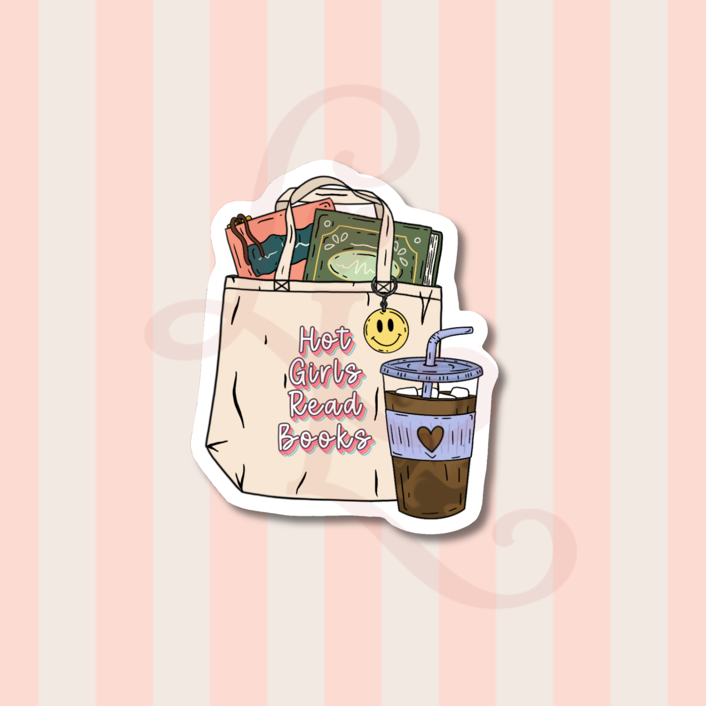 hot girls read sticker