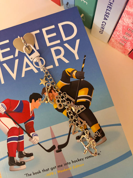 Heated Rivalry Kindle Charm