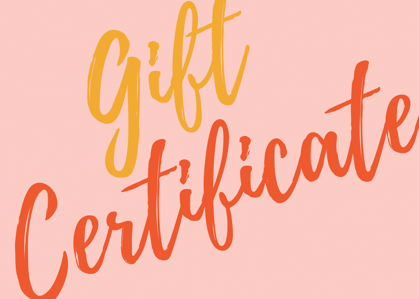 Gift Certificate