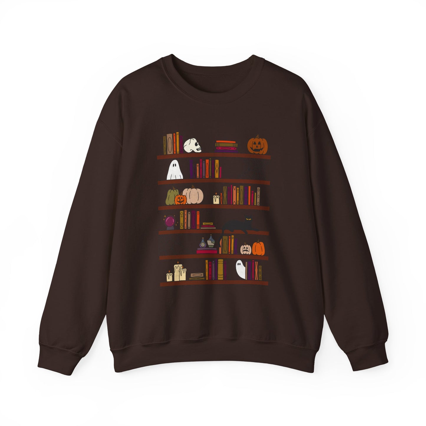 Haunted Bookshelf Crewneck Sweatshirt