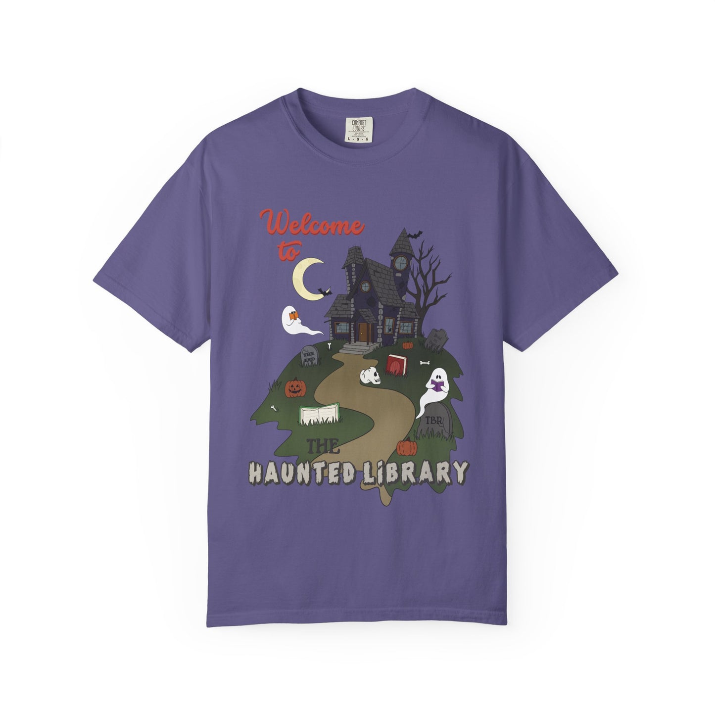 The Haunted Library T-shirt