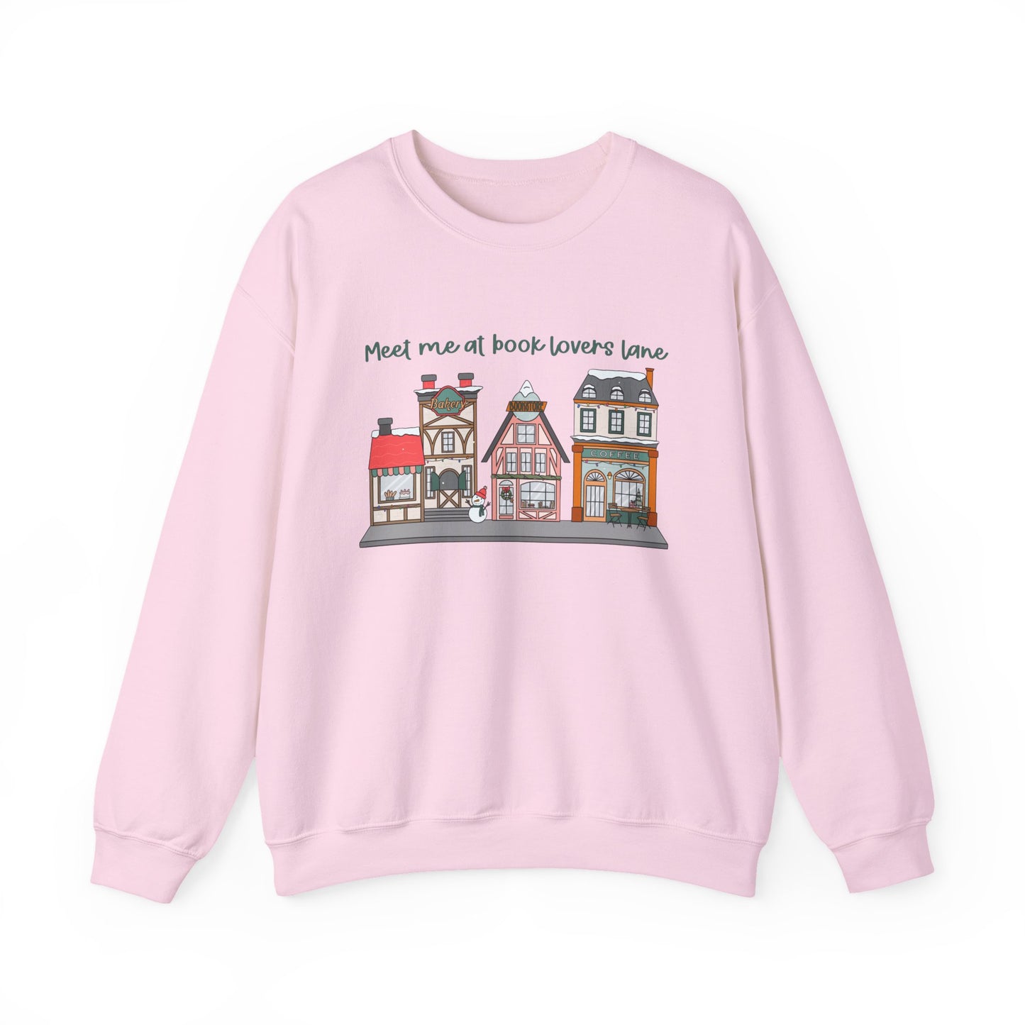 Book Lovers Lane Crewneck Sweatshirt