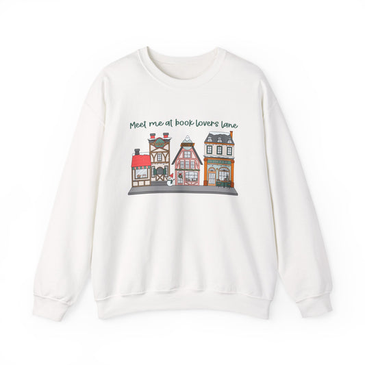 Book Lovers Lane Crewneck Sweatshirt