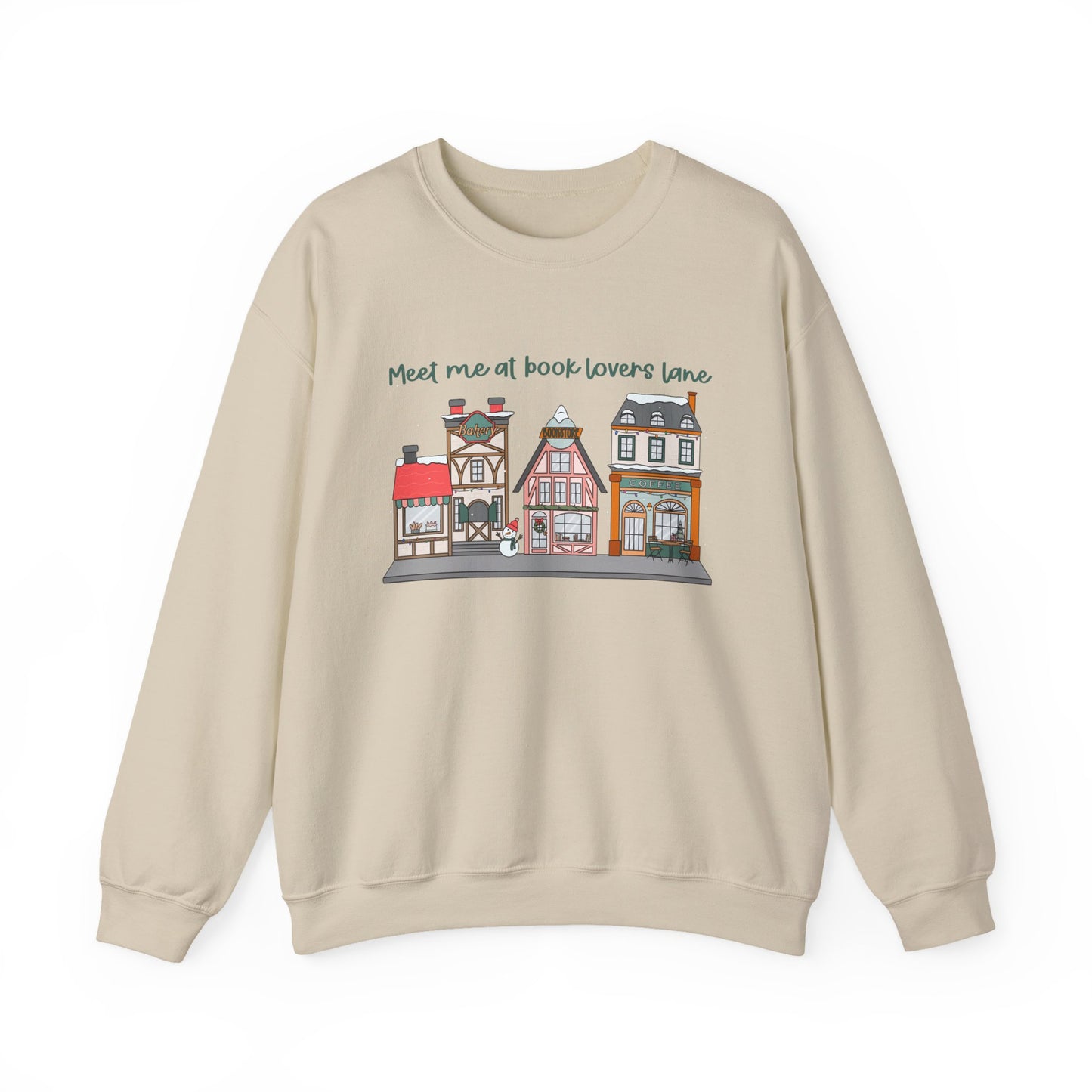 Book Lovers Lane Crewneck Sweatshirt