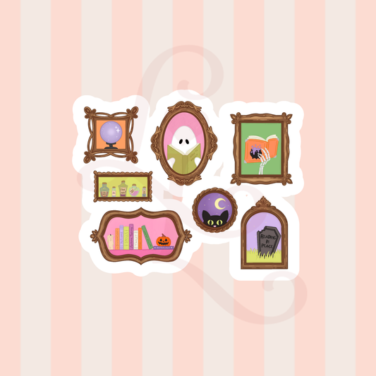 spooky memories sticker