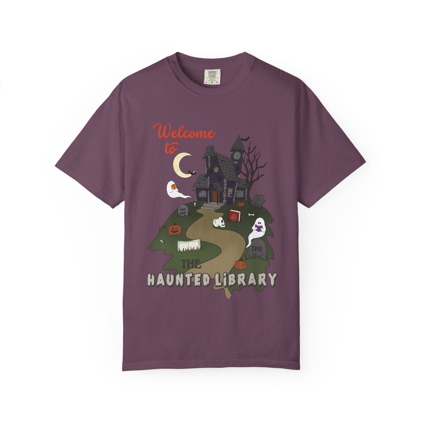 The Haunted Library T-shirt