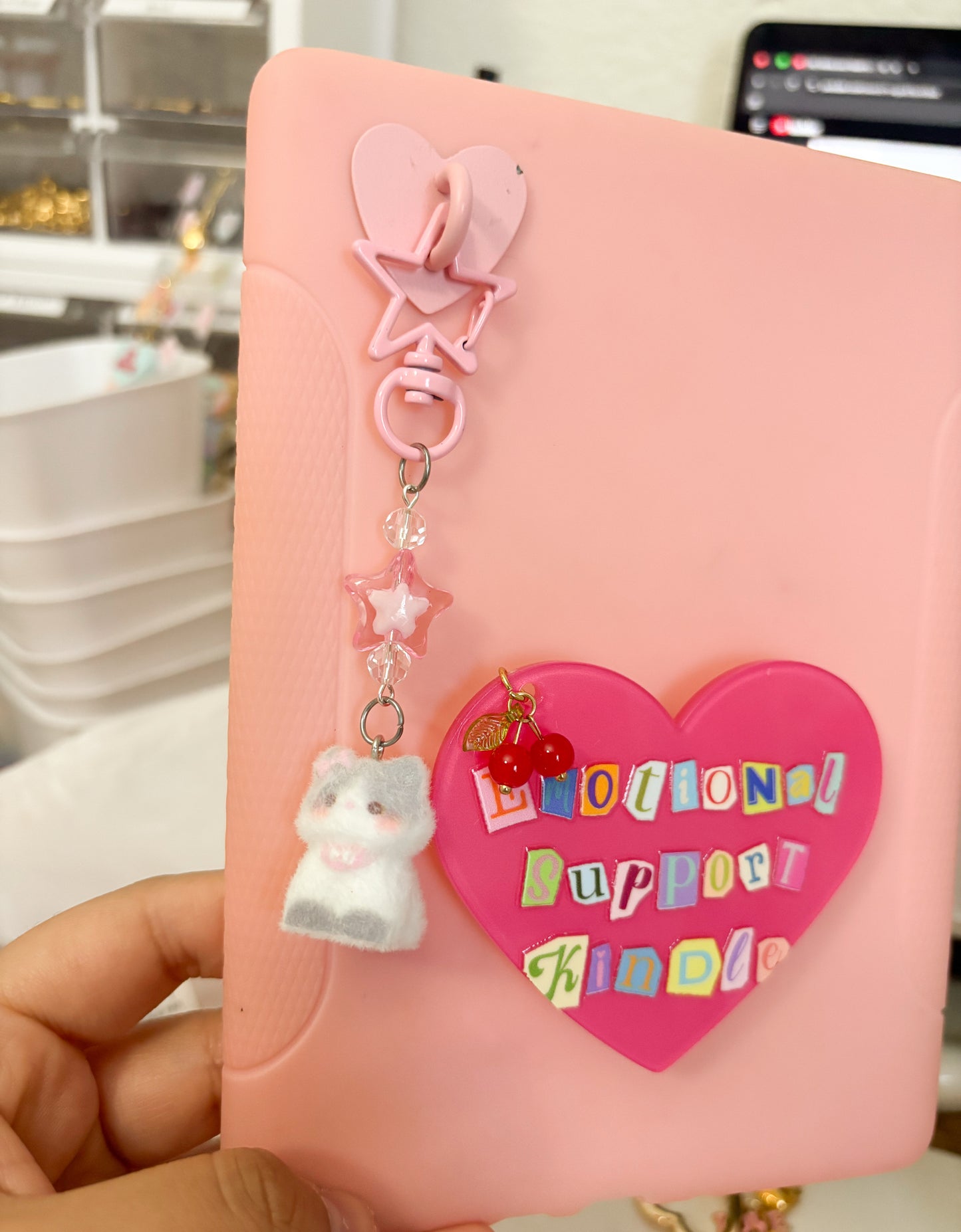 Kindle Kitties (Kindle/E-reader Charms)