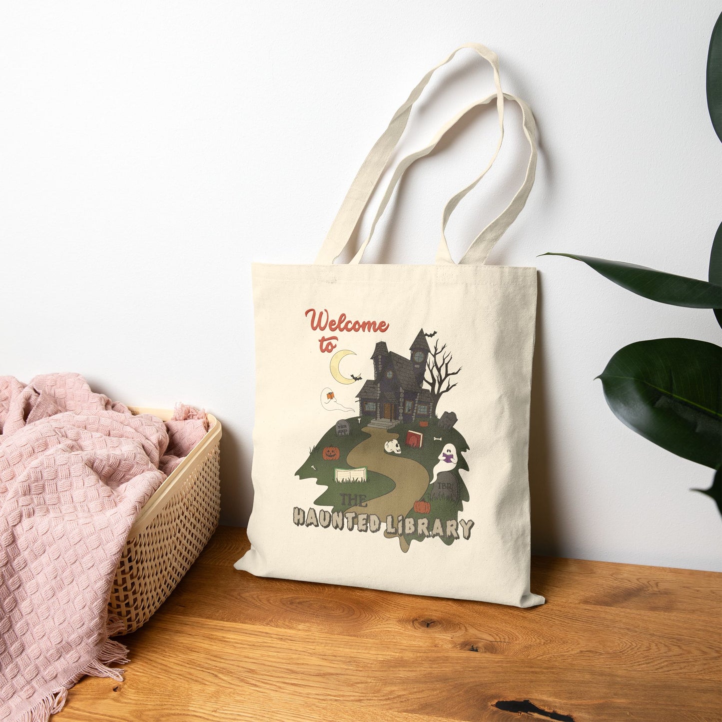 Cotton Canvas Tote Bag