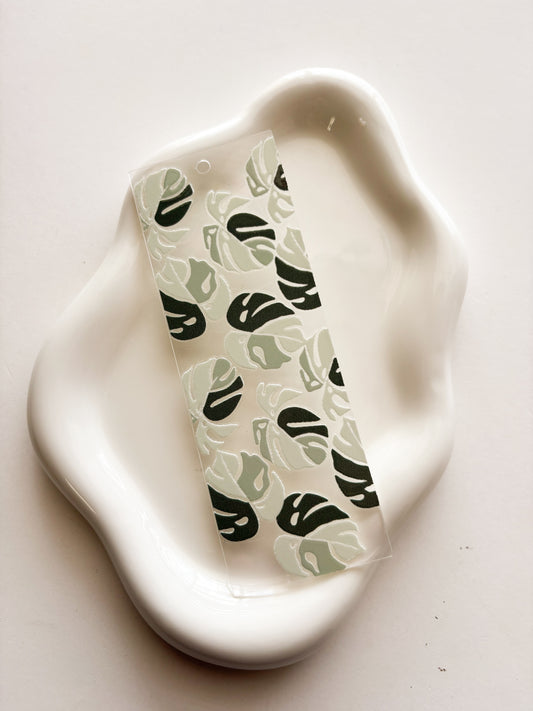 Monstera Bookmark- build your own!