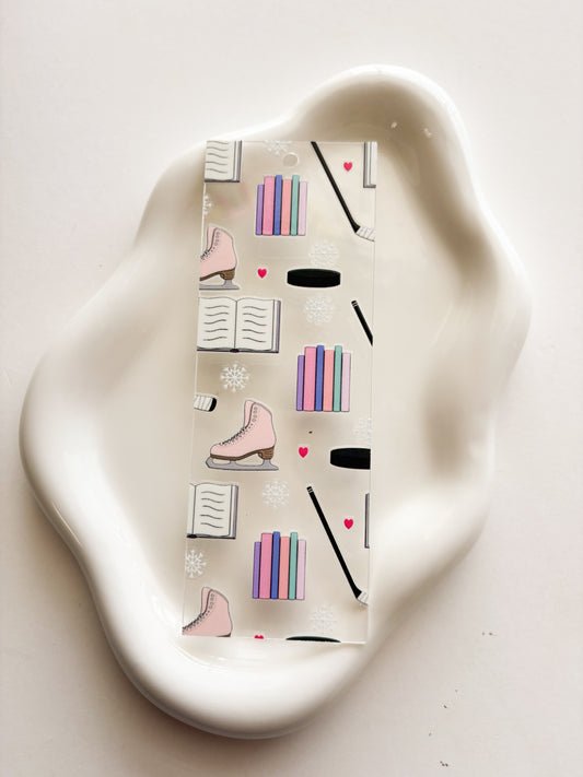 Hockey Books Bookmark- build your own!