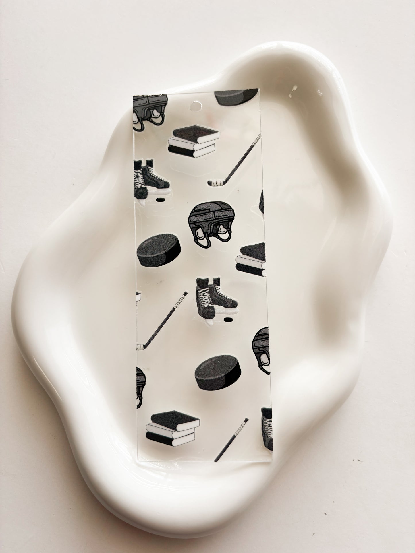 Hockey Bookmark- build your own!