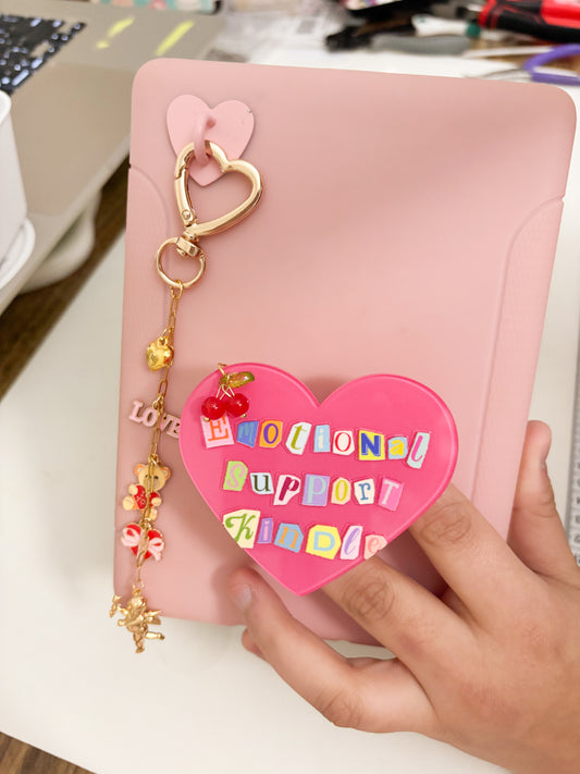 Emotional Support Kindle Grip