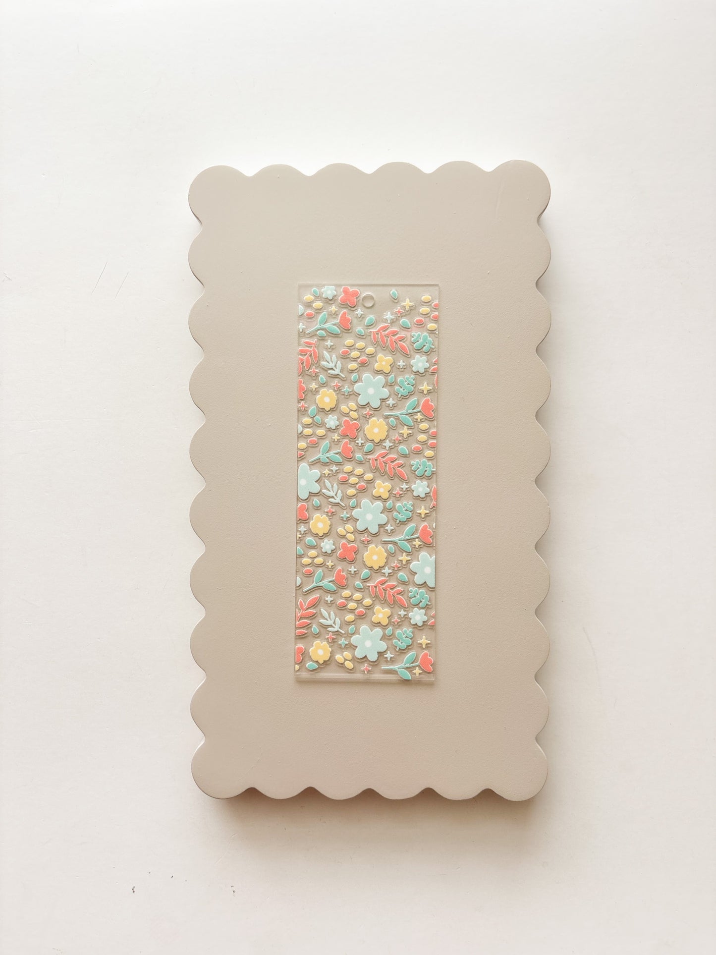 Spring Florals Bookmark- build your own!