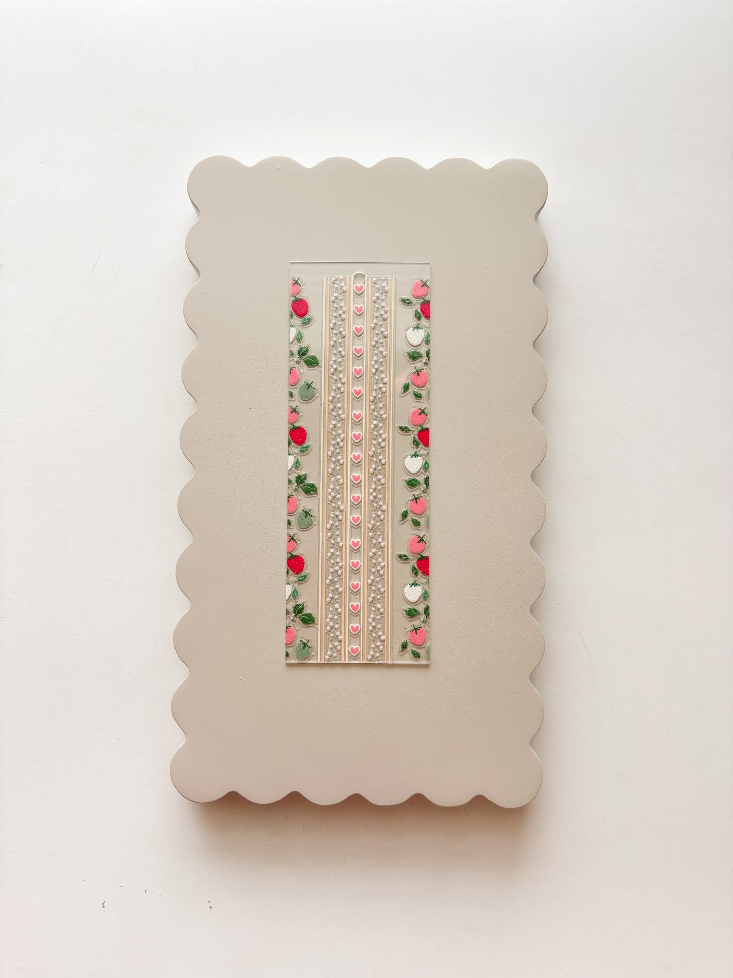 Strawberry Fields Bookmark- build your own!