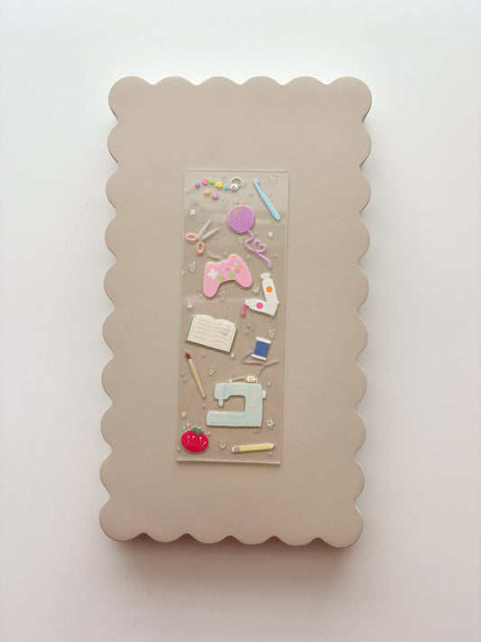 Cozy Hobbies Bookmark- build your own!