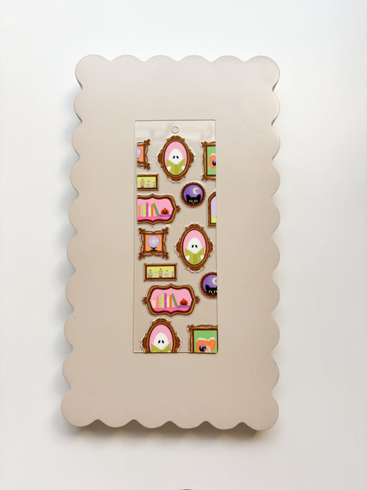 Haunted Frames Bookmark- build your own!