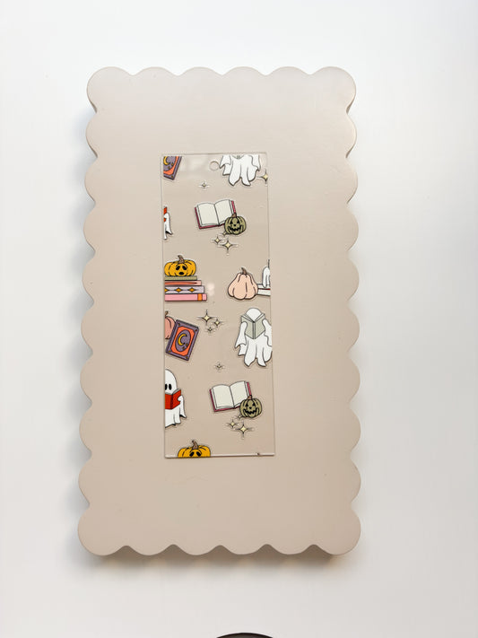 Cozy Scary Reads Bookmark- build your own!