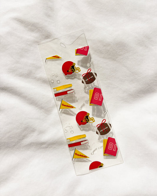 Football Lover Bookmark- build your own!