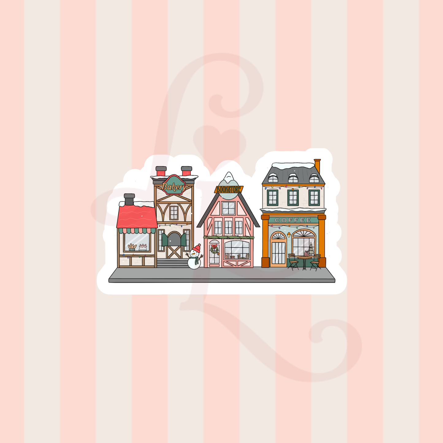 book lovers lane sticker