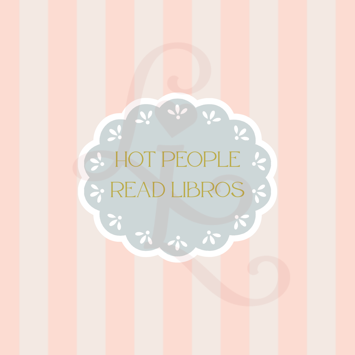 hot people read libros sticker